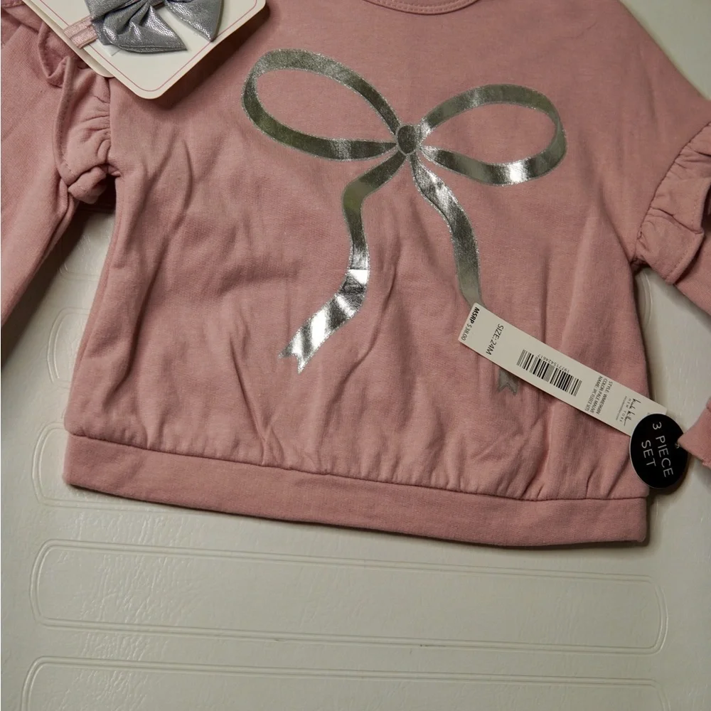 Pink and Silver Kids Matching Set